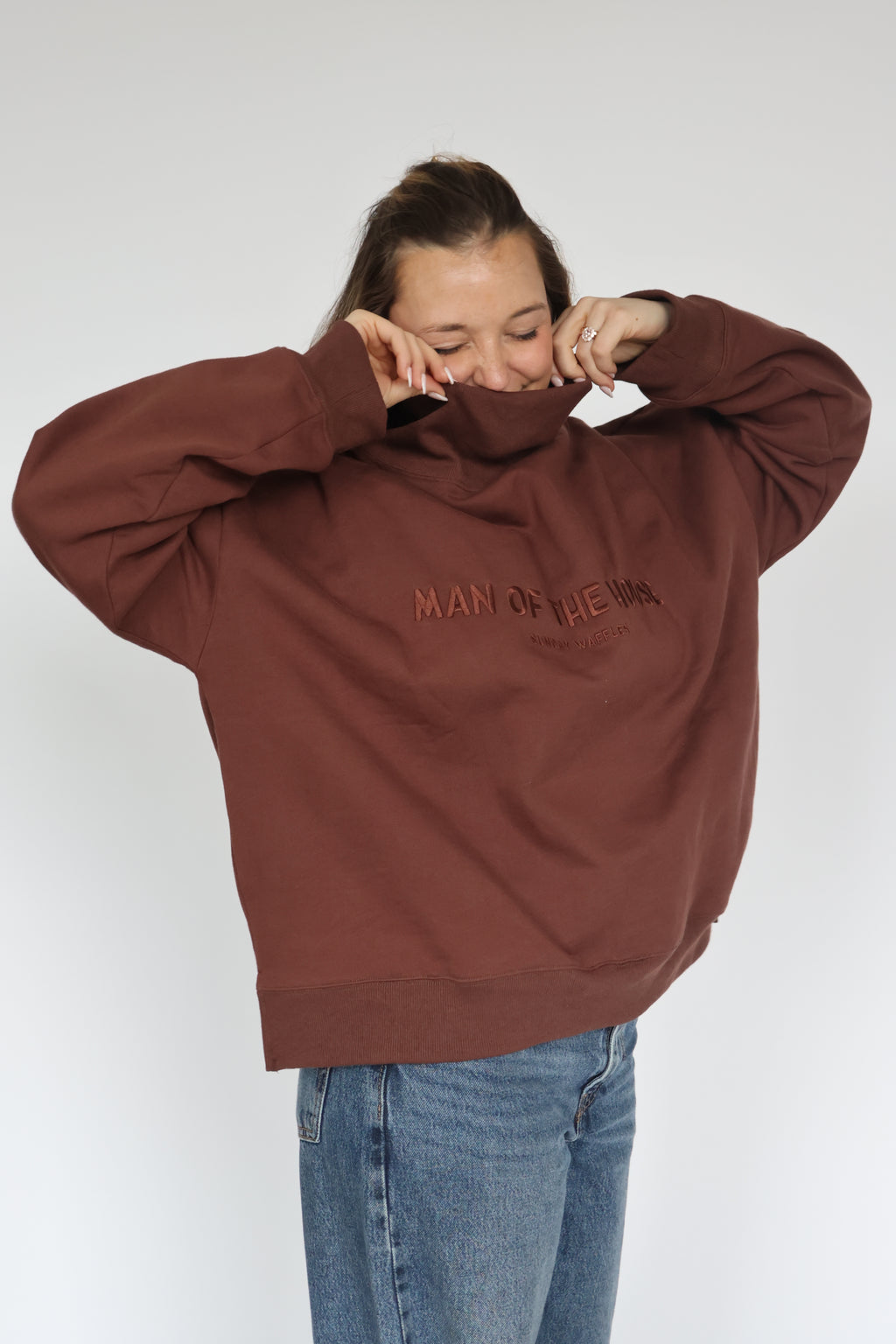 Man of The House Mockneck