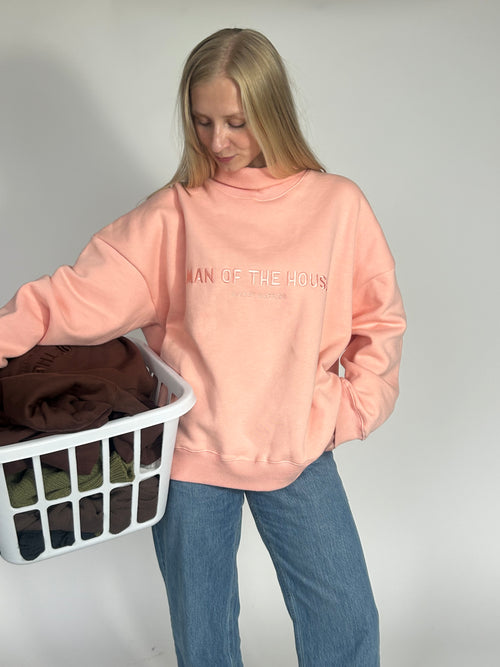 Man of The House Mockneck