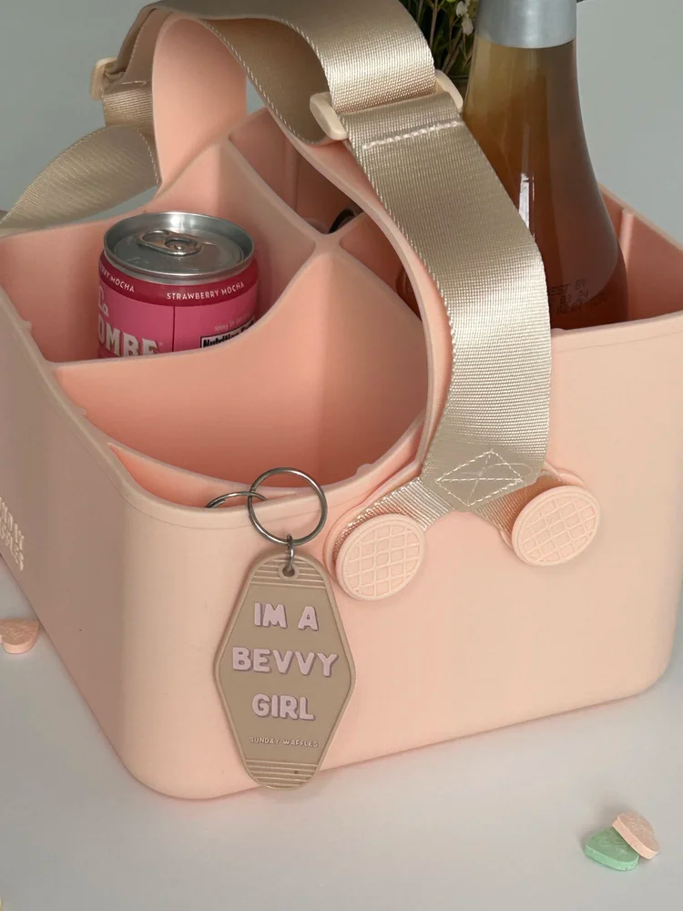 Bevvy Girl Keychain