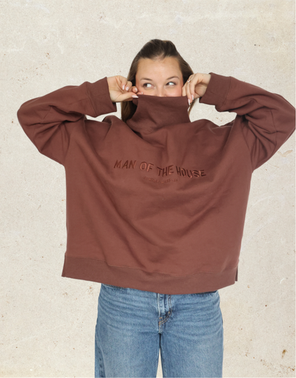 Man of The House Mockneck